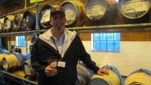 Steve at the Chappel Real Ale Festival